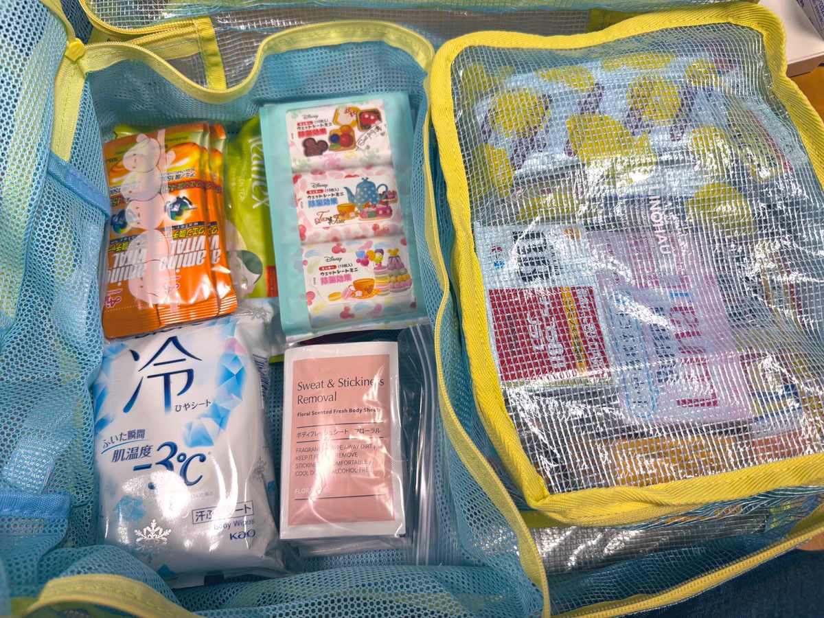 薬や飲み物をまとめたケース