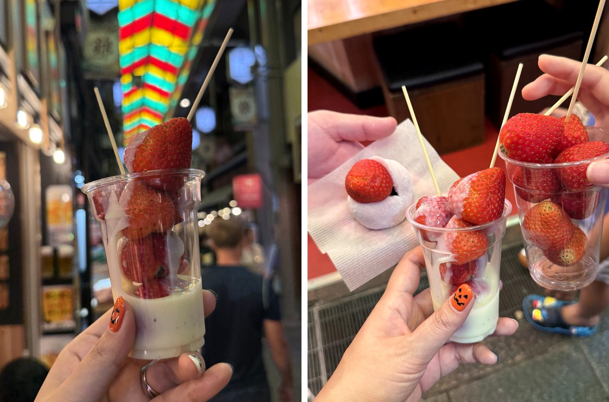 いちごでデザートタイム🍓