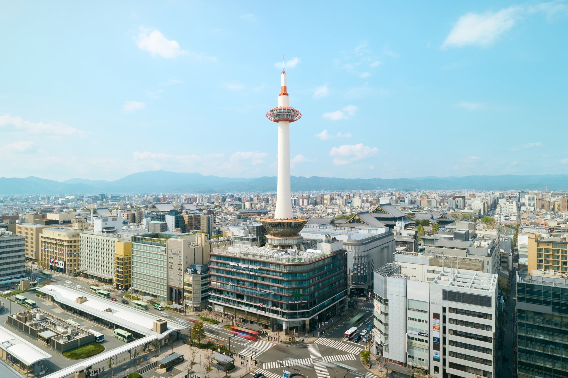 ニデック京都タワー外観の公式参考写真