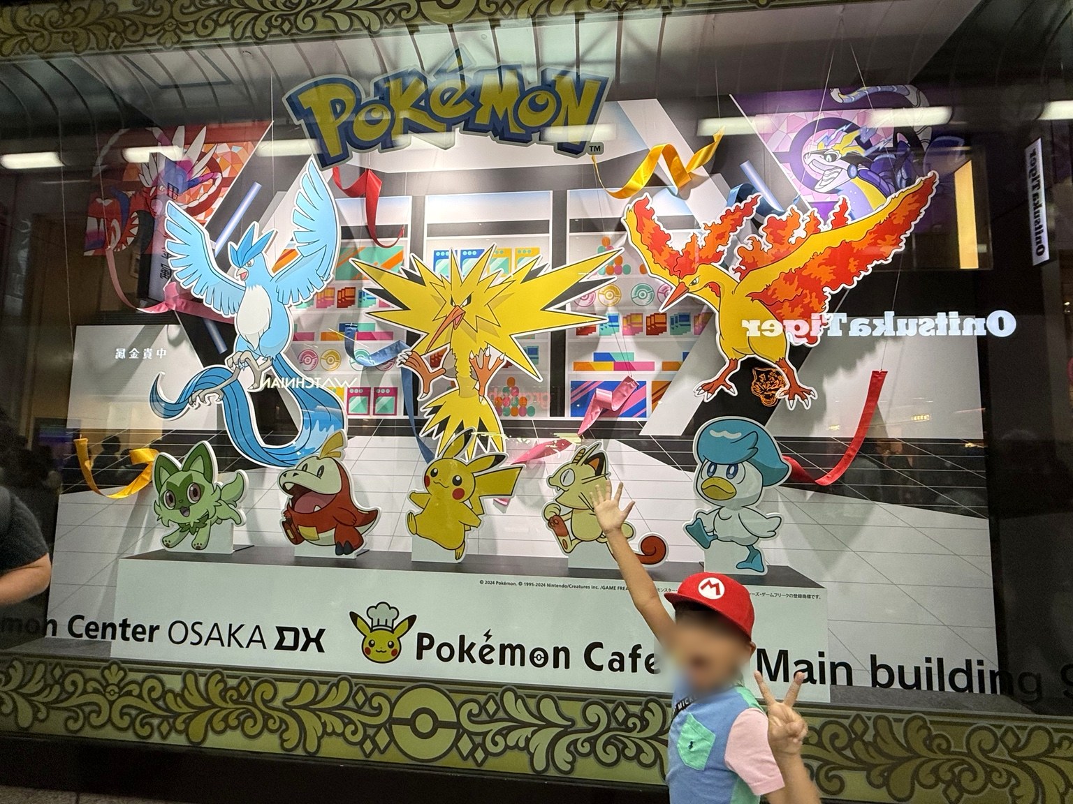ポケモンのディスプレイでも1枚。お店は今回は見送り🥹